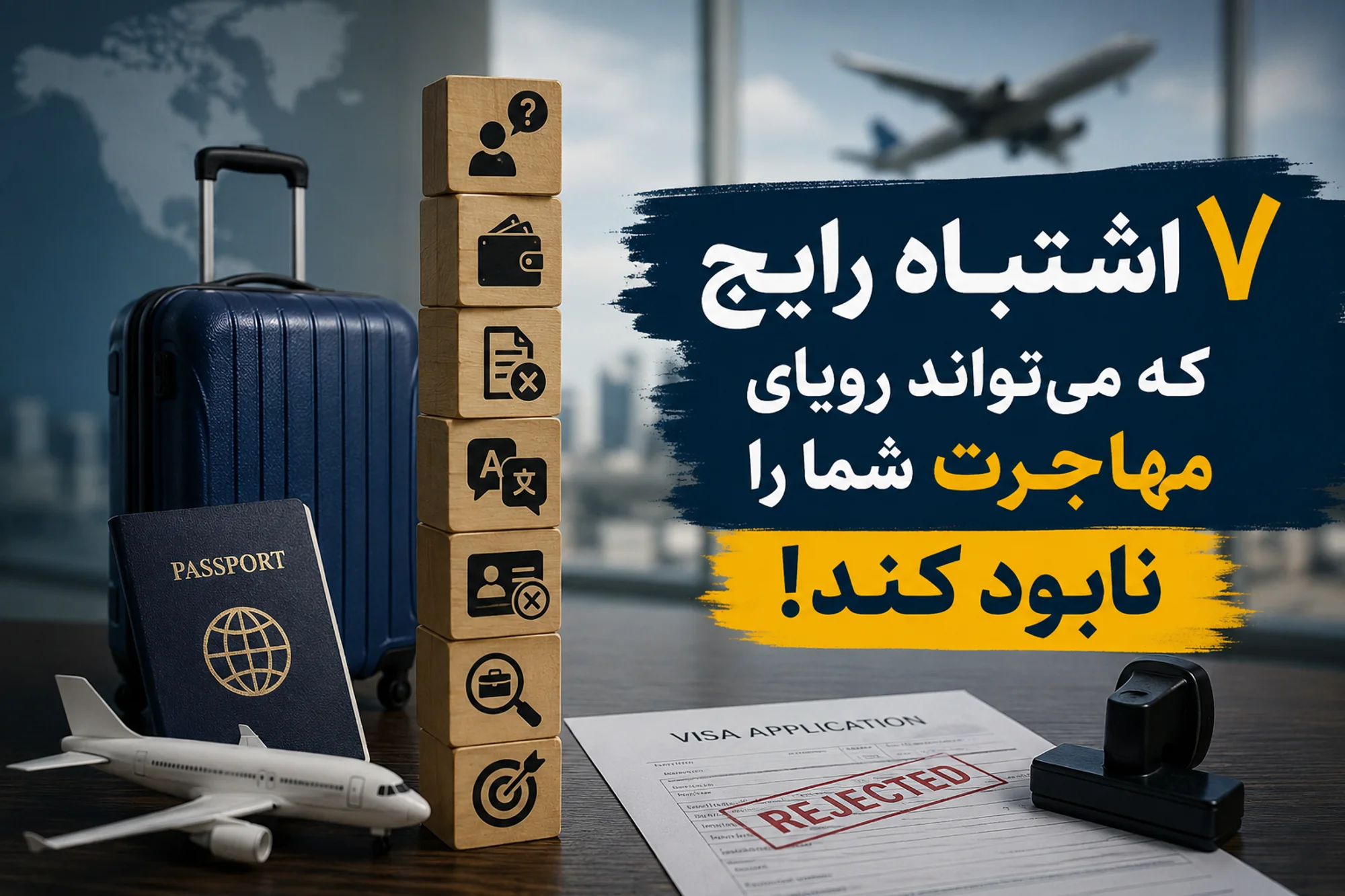 اشتباهات رایج مهاجرت